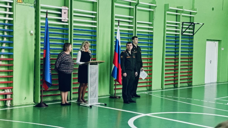 Открытие года Защитника Отечества..
